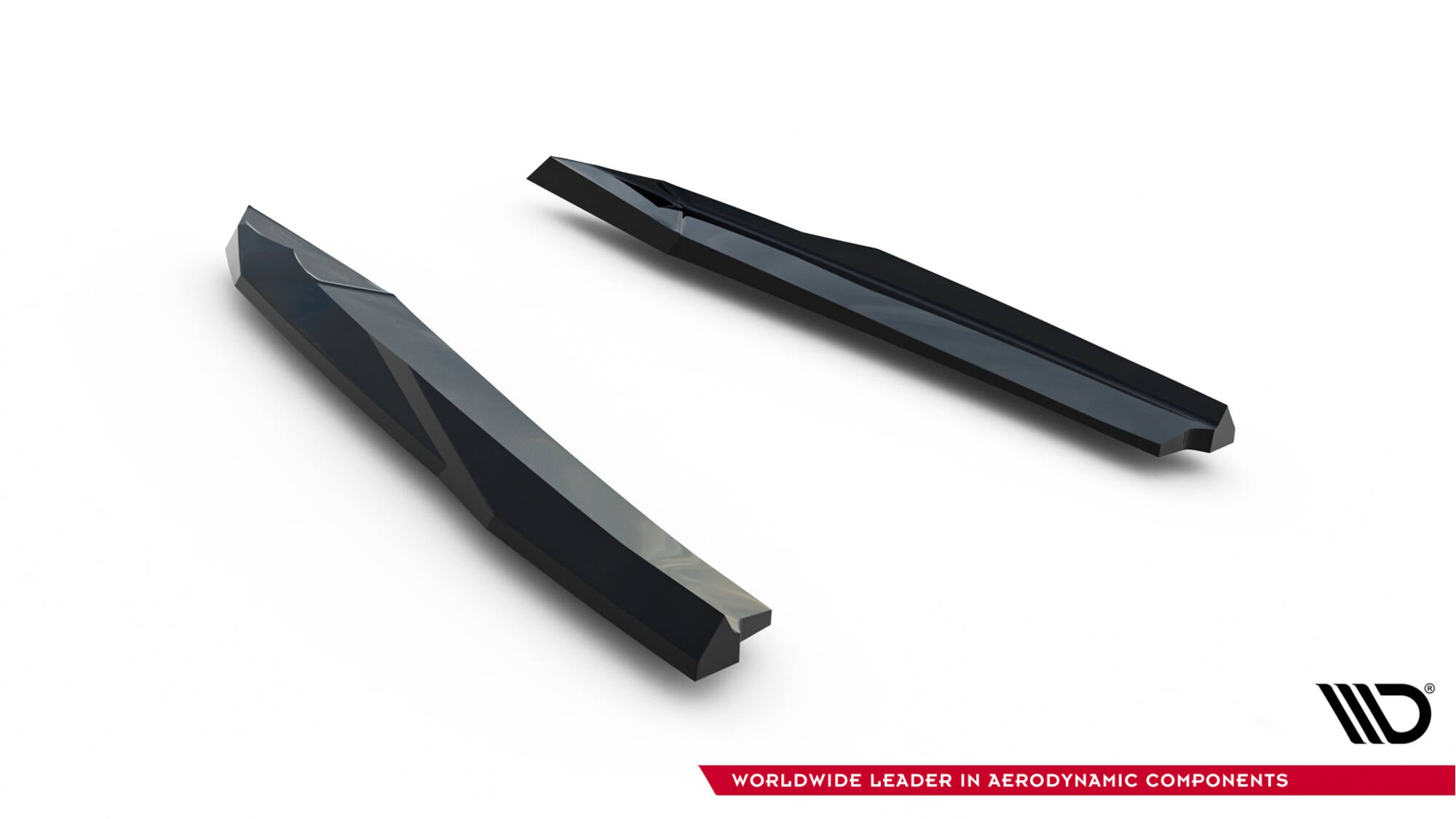 Maxton Design Heck Ansatz Flaps Diffusor V.5 passend für Skoda Octavia RS Liftback / Combi Mk4 / Mk4 Facelift schwarz Hochglanz