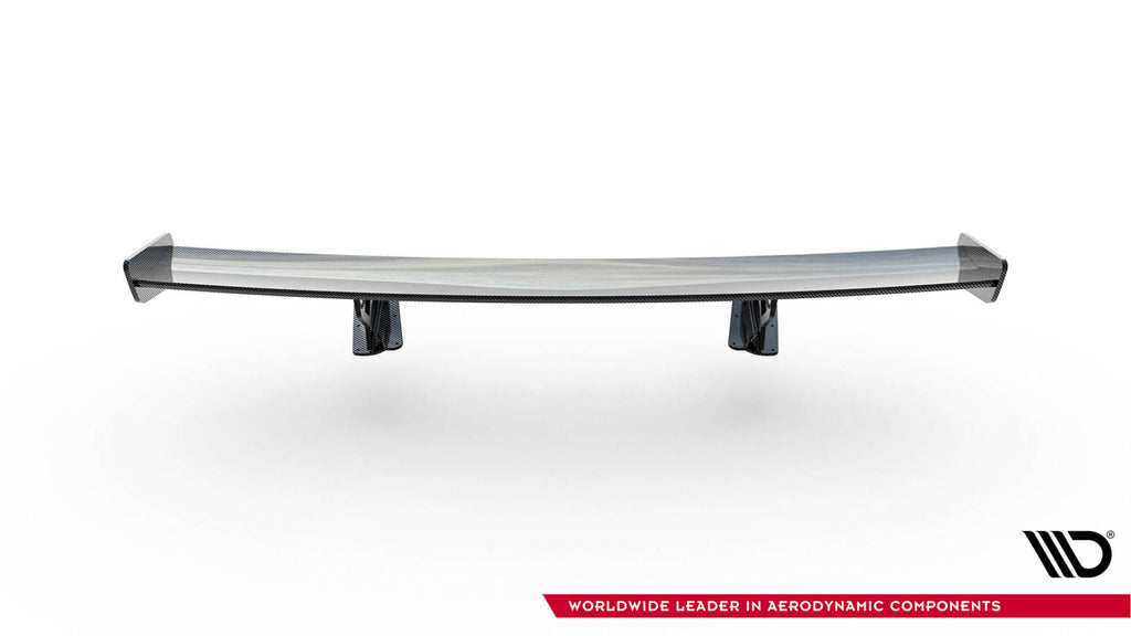 Maxton Design Carbon Spoiler With Internal Brackets Uprights Chevrolet Corvette Stingray / Grand Sport C7 für Chevrolet Corvette C7