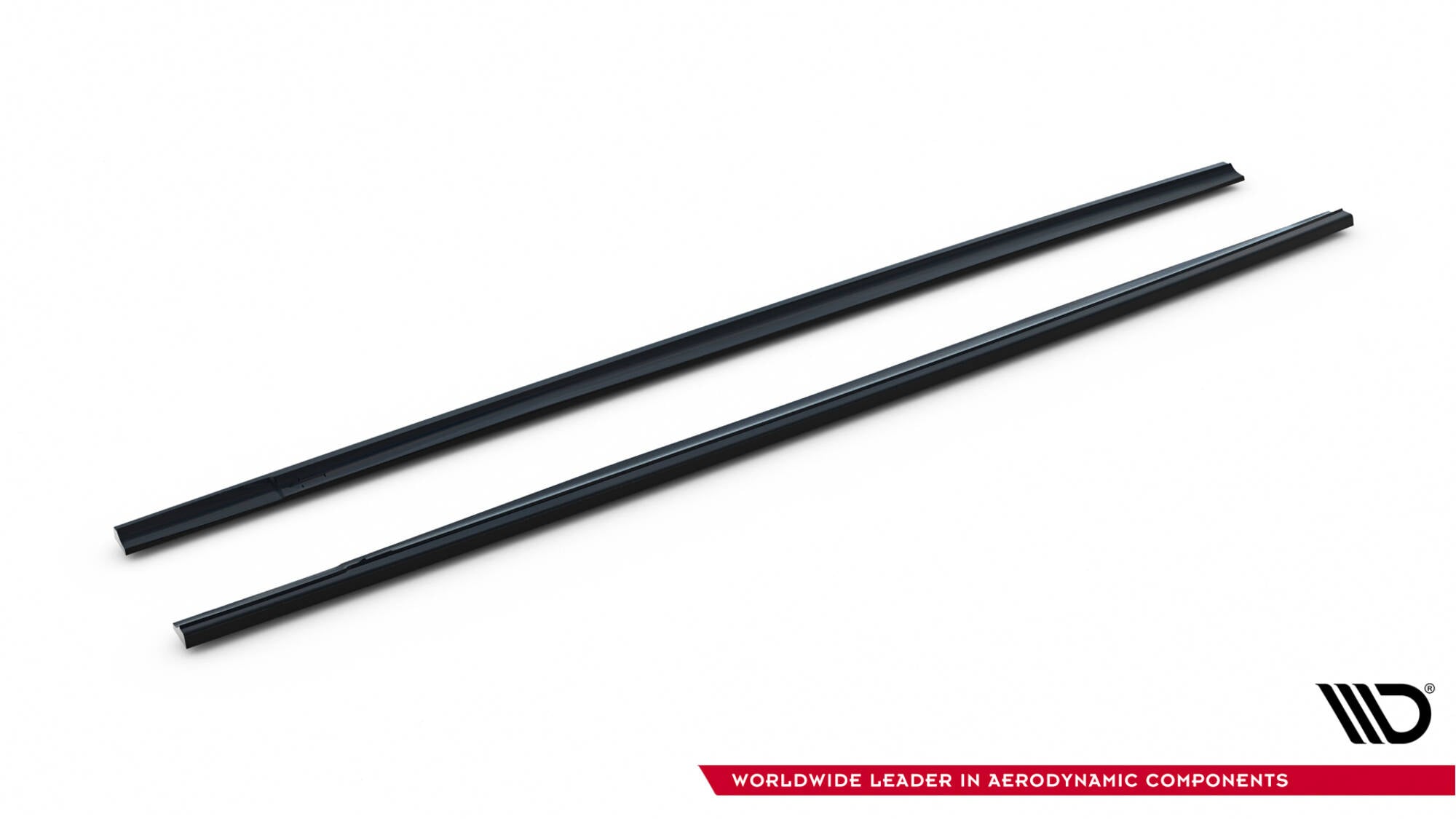 Maxton Design Street+ Seitenschweller Leisten passend für Ford Focus ST Mk2 FL schwarz Hochglanz