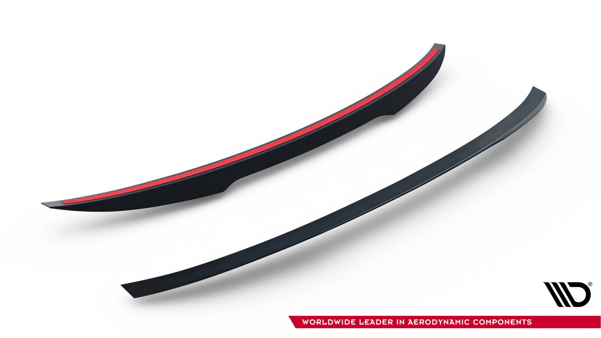Maxton Design Spoiler CAP passend für BMW 3er M-Paket Coupe E92 schwarz Hochglanz