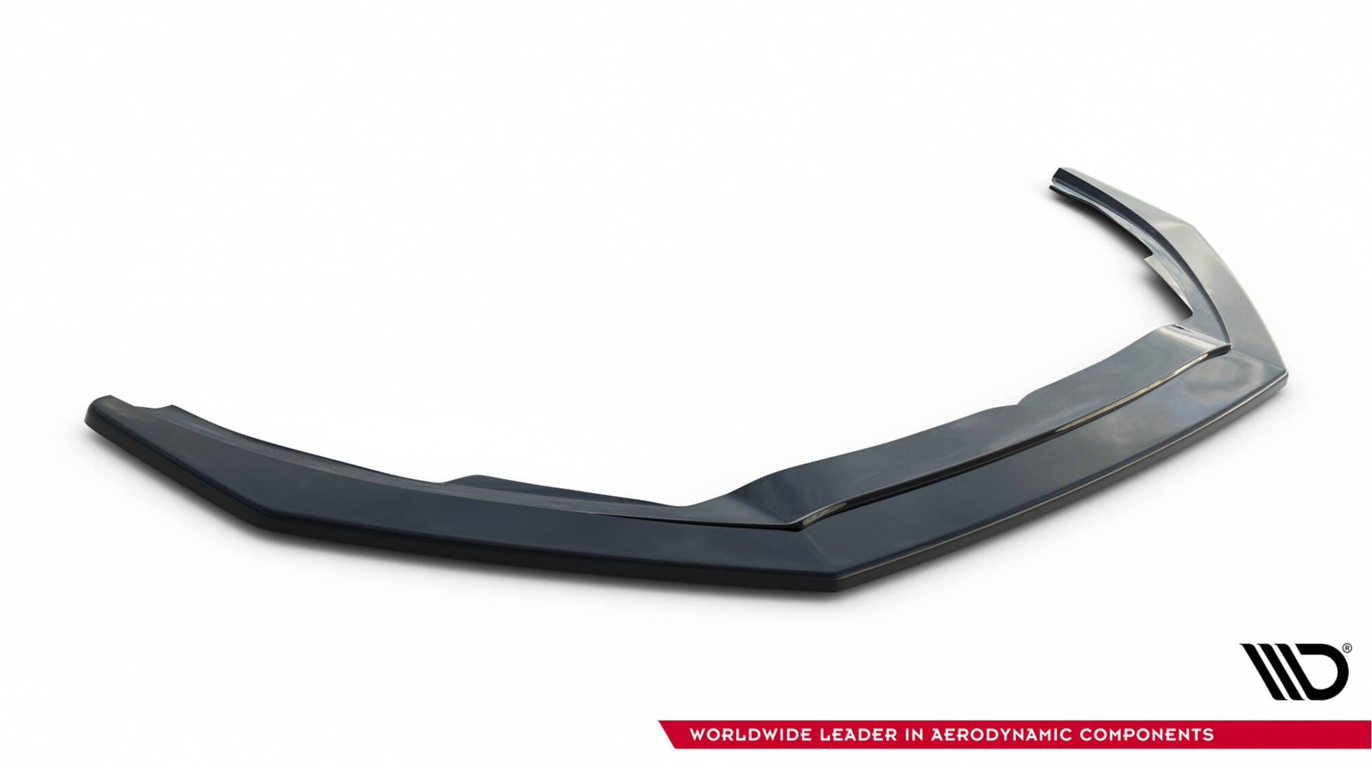 Maxton Design Street+ Spoilerlippe Front Ansatz V.6 passend für Ford Focus ST / ST-Line Mk4 Facelift schwarz Hochglanz