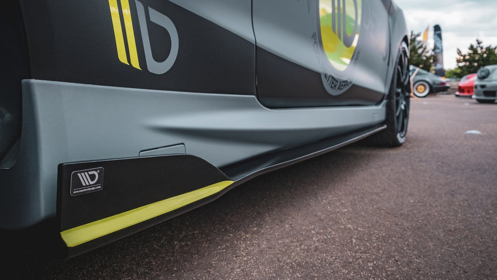 Maxton Design Street+ Seitenschweller Leisten passend für Ford Fiesta 7 ST Facelift