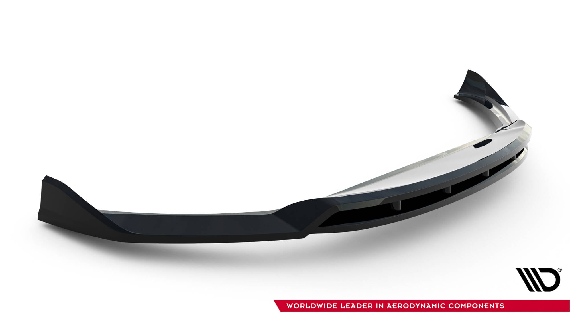 Maxton Design Street+ Spoilerlippe Front Ansatz passend für Maserati Levante GT Mk1 Facelift schwarz Hochglanz