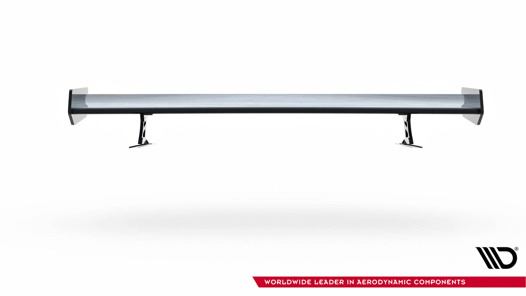 Maxton Design Carbon Spoiler With External Brackets Uprights Audi A5 Coupe 8T für Audi A5 / S5 / RS5