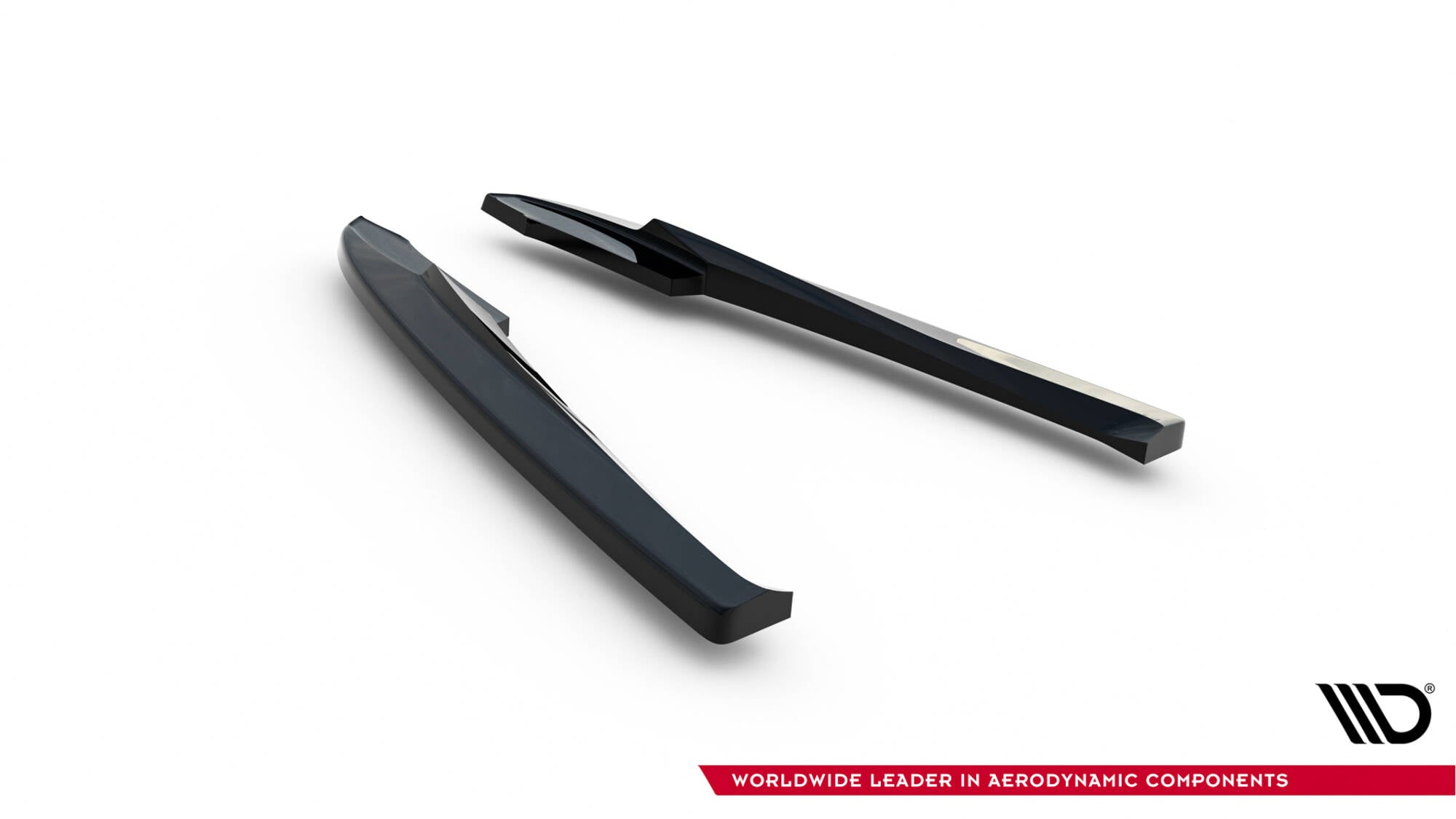 Maxton Design Heck Ansatz Flaps Diffusor V.2 passend für Audi A4 B8 schwarz Hochglanz