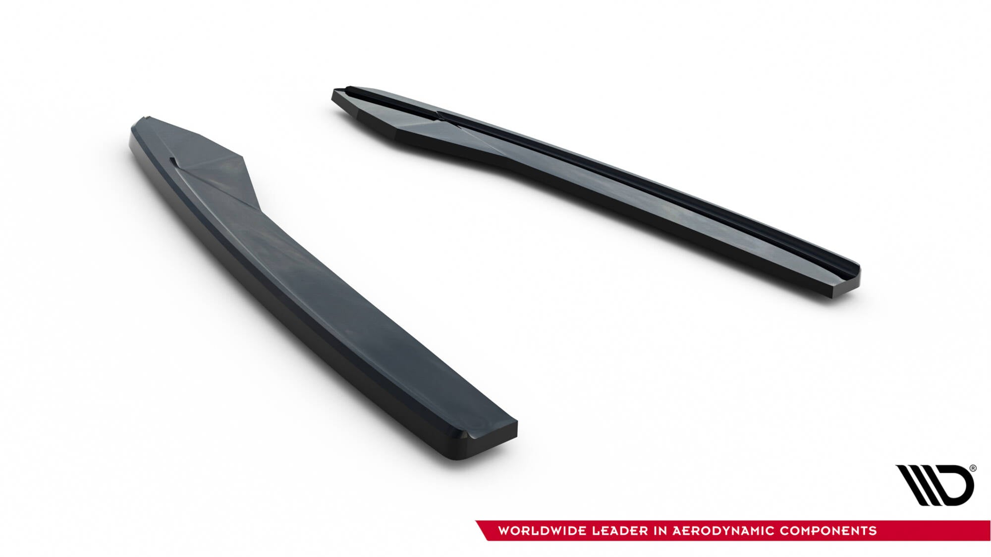 Maxton Design Heck Ansatz Flaps Diffusor V.2 passend für Audi S6 / A6 S-Line / A6 C7 FL schwarz Hochglanz