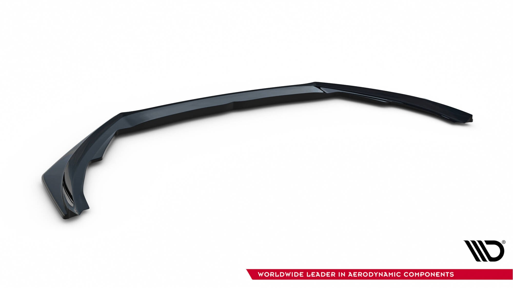 Maxton Design Street+ Spoilerlippe Front Ansatz V.5 passend für Ford Focus ST / ST-Line Mk4 Facelift schwarz Hochglanz