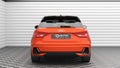 Maxton Design Diffusor Heck Ansatz passend für Audi A1 S-Line GB schwarz Hochglanz