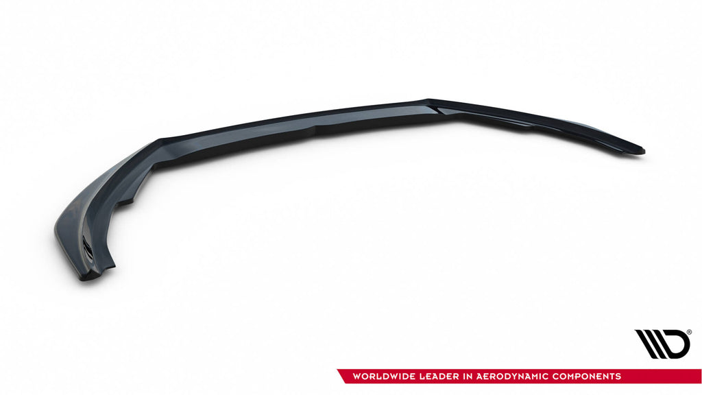 Maxton Design Street+ Spoilerlippe Front Ansatz V.4 passend für Ford Focus ST / ST-Line Mk4 Facelift schwarz Hochglanz