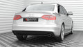 Maxton Design Heckansatz Audi A4 S-Line B8 Facelift schwarz Hochglanz für Audi A4