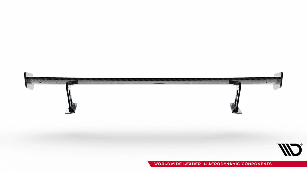 Maxton Design Carbon Spoiler With External Brackets Uprights Toyota GR86 / Subaru BRZ Mk2 für Toyota GR86 Mk1