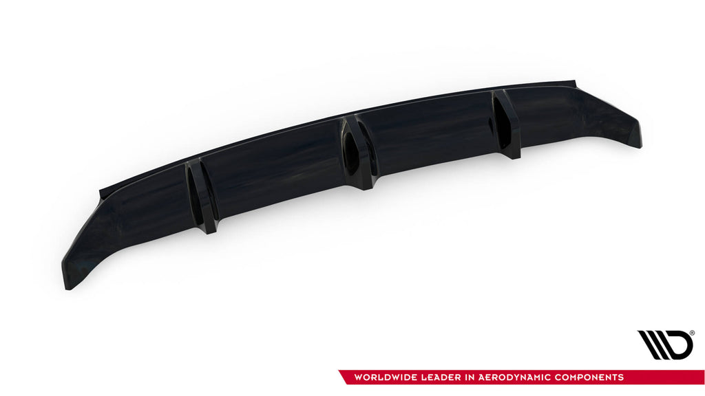 Maxton Design Diffusor Heck Ansatz passend für Lexus LC 500 schwarz Hochglanz