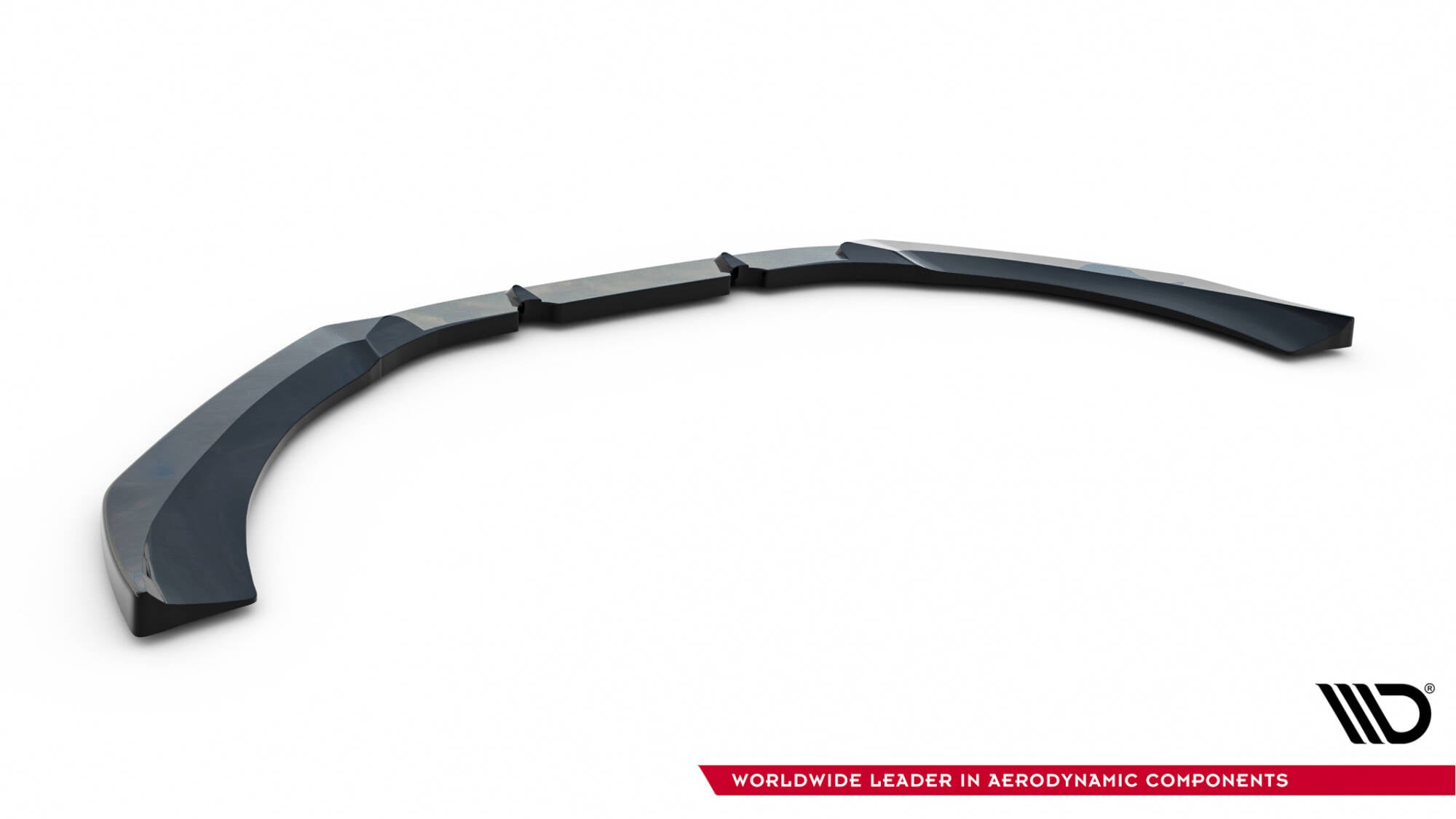 Maxton Design Street+ Spoilerlippe Front Ansatz V.4 passend für Audi RS6 C7 / C7 Facelift schwarz Hochglanz