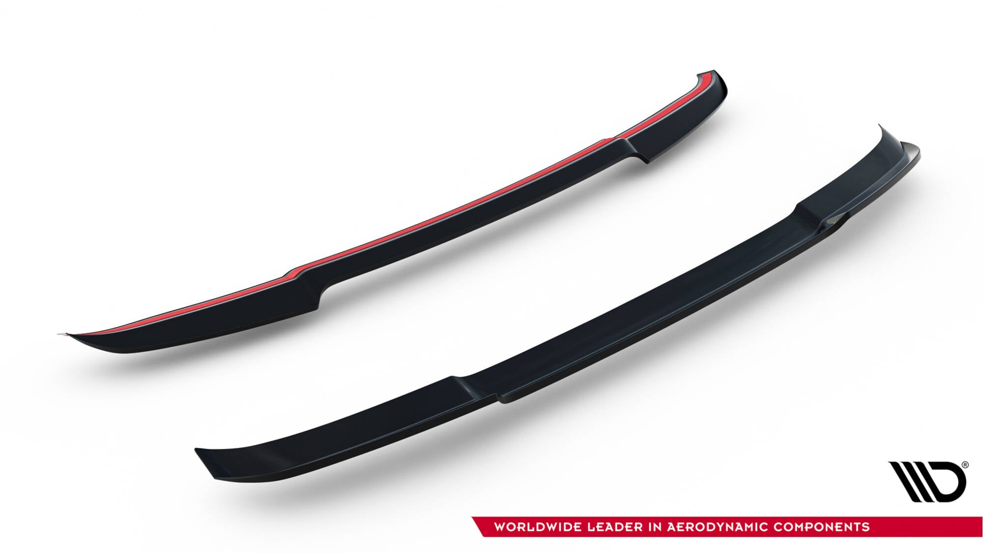 Maxton Design Spoiler CAP passend für for V.1 BMW X5 G05 M-Paket schwarz Hochglanz