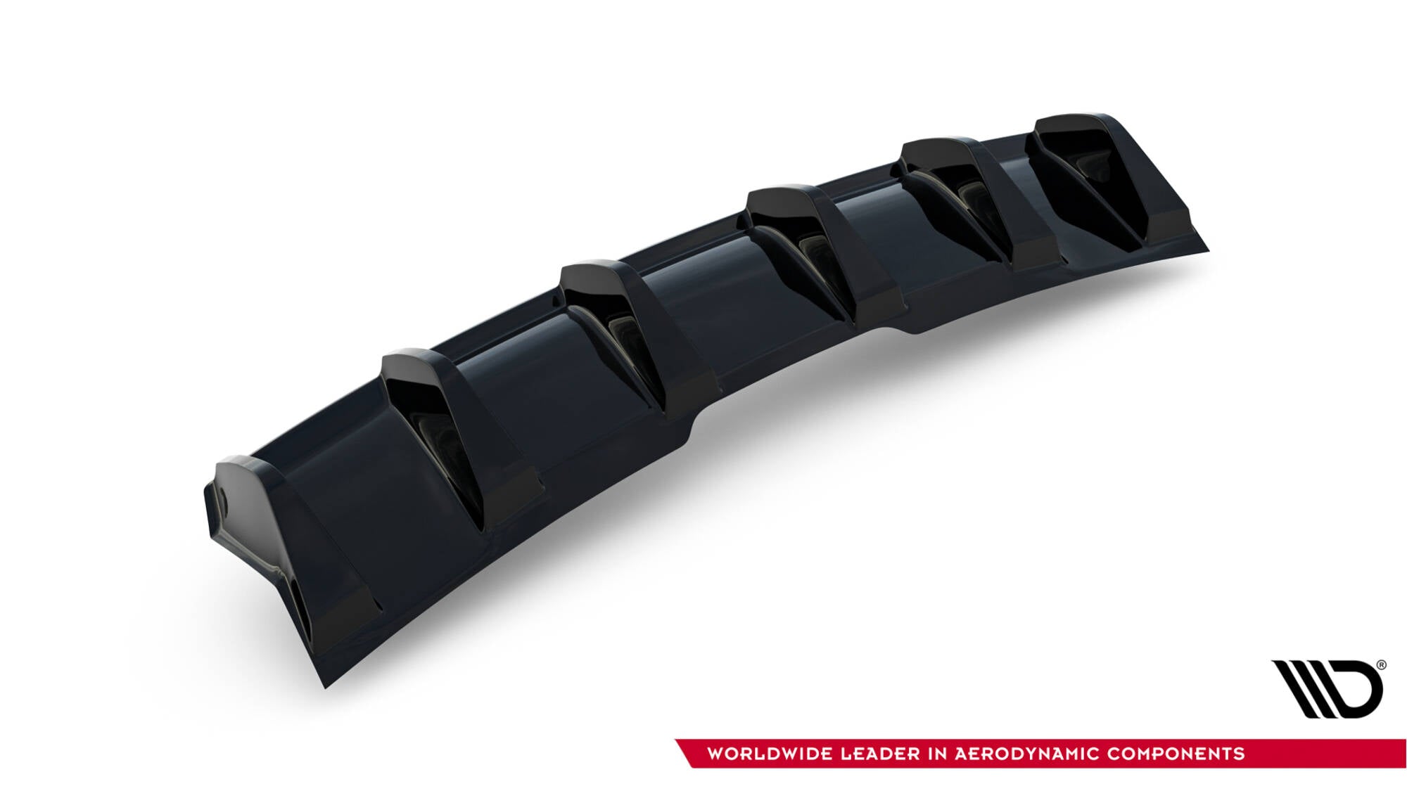 Maxton Design Diffusor Heck Ansatz passend für Audi RS5 Coupe / Sportback F5 schwarz Hochglanz