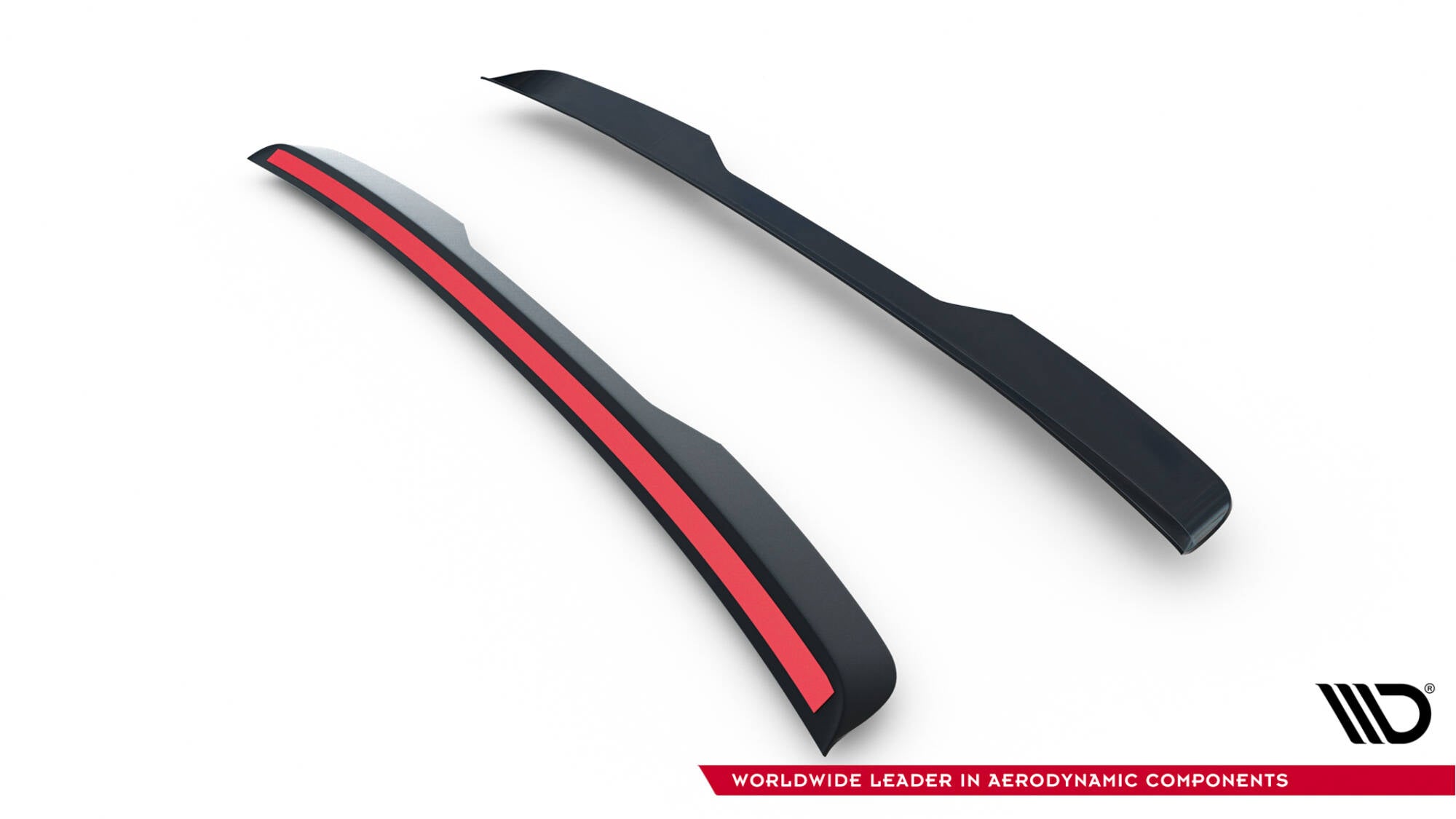 Maxton Design Spoiler CAP passend für Ford Tourneo Courier Mk2 schwarz Hochglanz