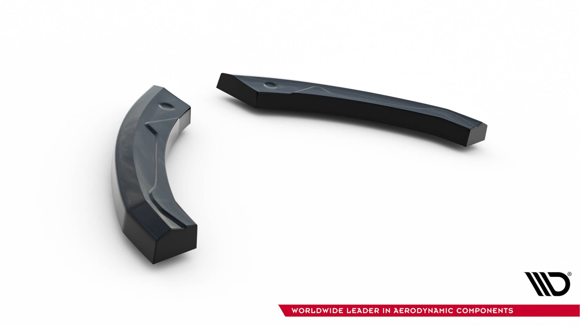 Maxton Design Heck Ansatz Flaps Diffusor passend für RENAULT MEGANE 3 RS schwarz Hochglanz