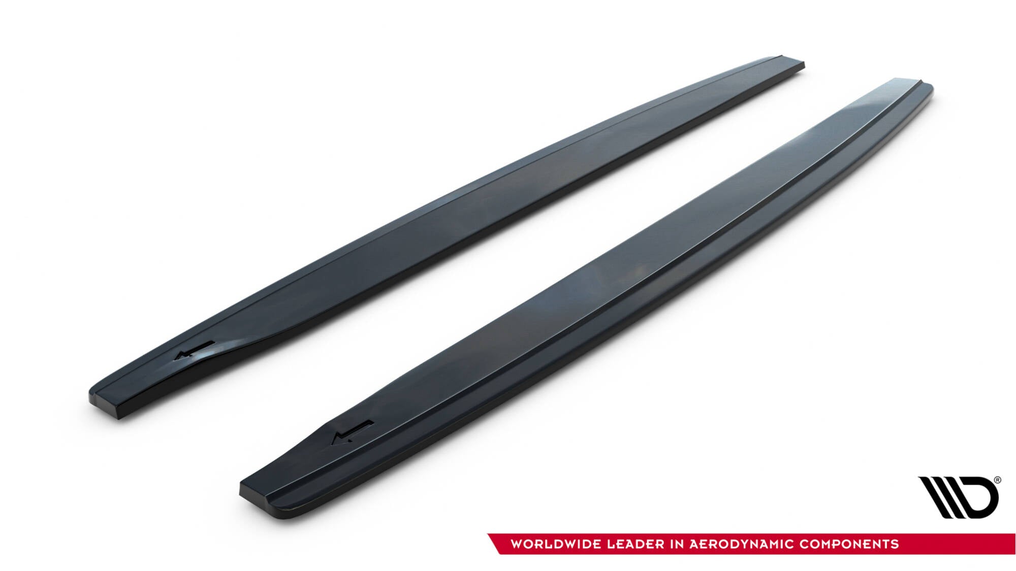 Maxton Design Street+ Seitenschweller Leisten passend für Peugeot RCZ Mk1 / Mk1 Facelift schwarz Hochglanz