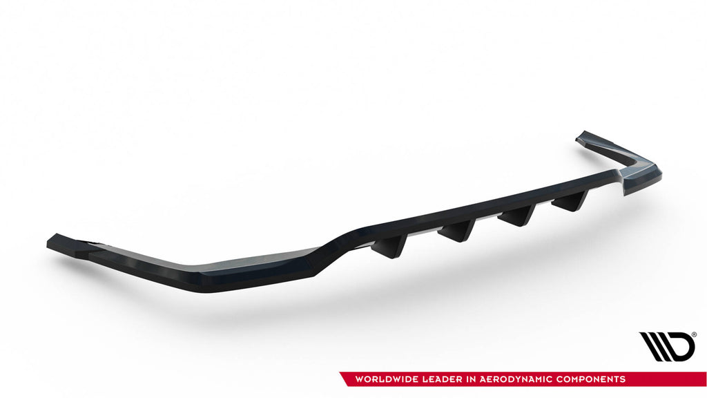 Maxton Design Street+ Mittlerer Diffusor RACE passend für Lexus RX F-Sport Mk5 schwarz Hochglanz