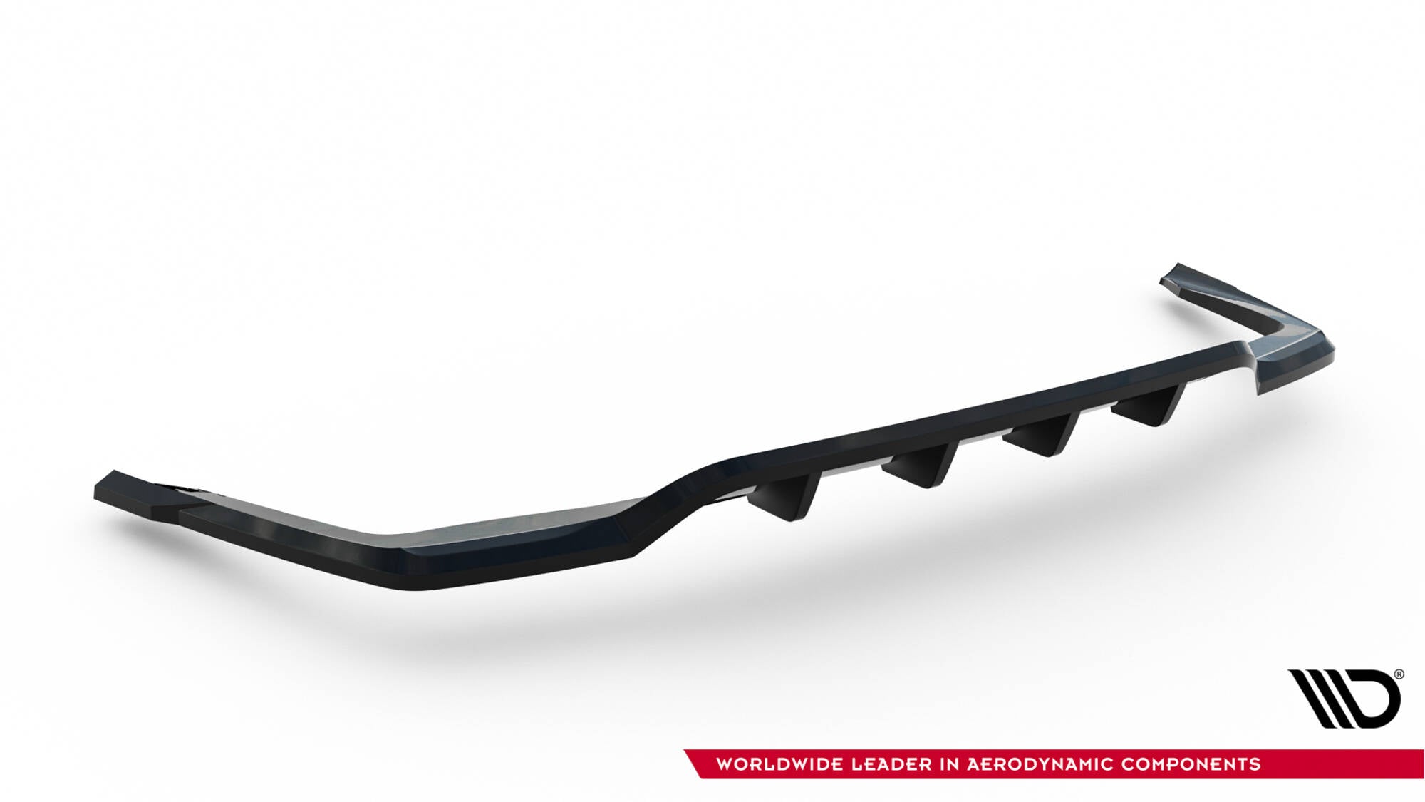 Maxton Design Street+ Mittlerer Diffusor RACE passend für Lexus RX F-Sport Mk5 schwarz Hochglanz