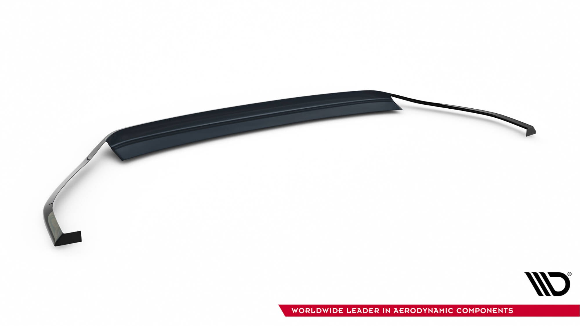 Maxton Design Street+ Spoilerlippe Front Ansatz V.4 passend für VW Golf GTI / GTD Mk7 Facelift schwarz Hochglanz