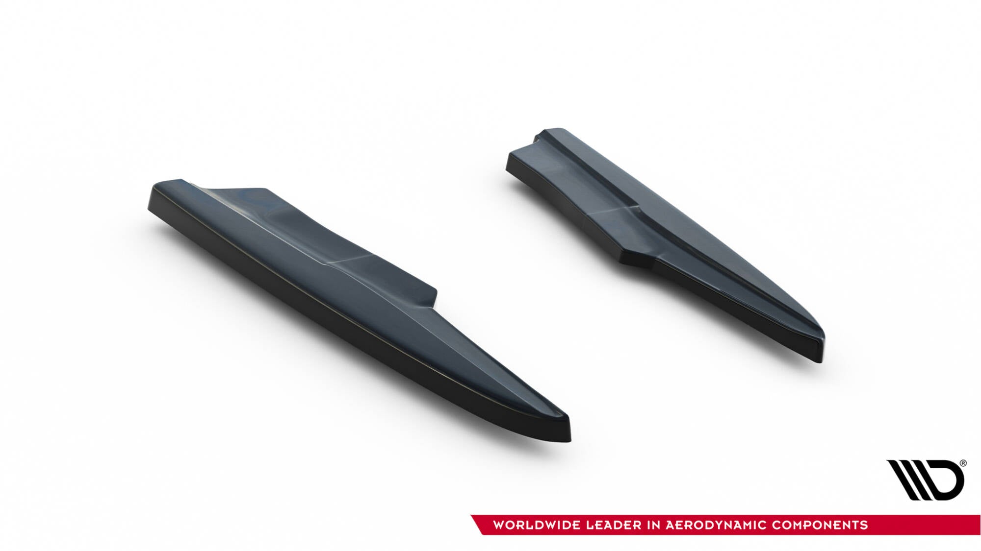 Maxton Design Heck Ansatz Flaps Diffusor passend für Audi SQ7 Mk2 (4M) Facelift schwarz Hochglanz