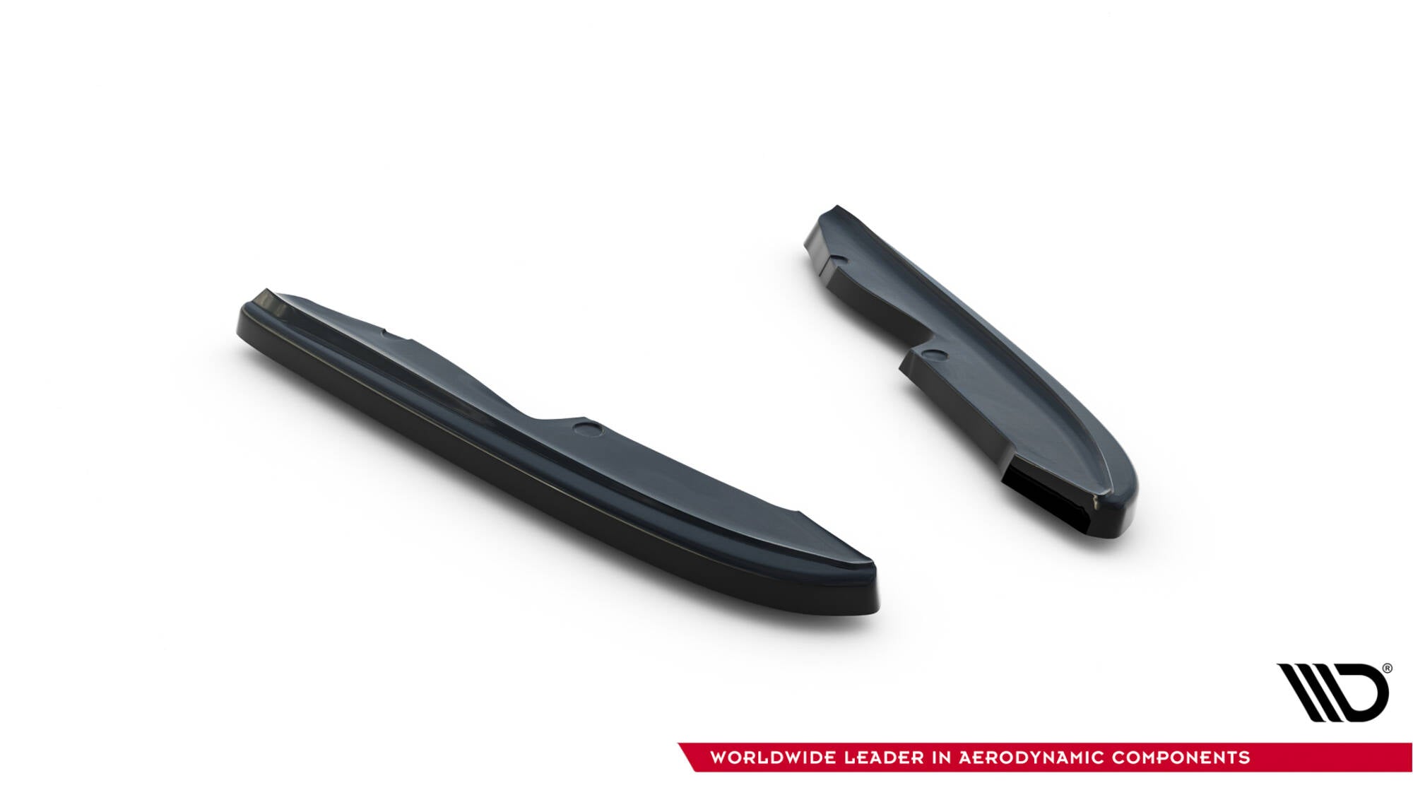Maxton Design Heck Ansatz Flaps Diffusor passend für BMW 3er E90 M Paket schwarz Hochglanz