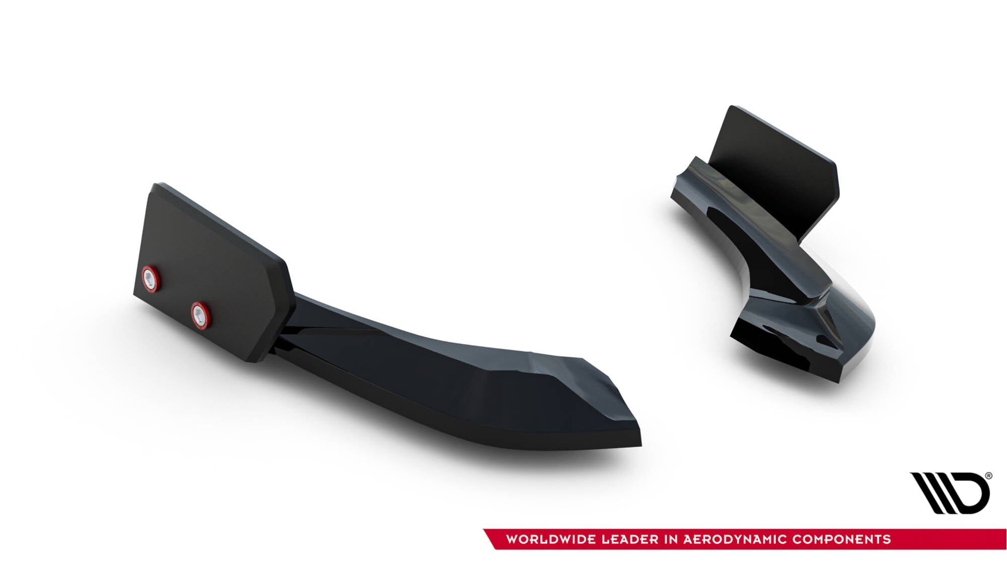 Maxton Design Heck Ansatz Flaps Diffusor V.5 + Flaps passend für (Für heckansatz V.3) BMW 1er M-Paket / M140i F20 Facelift