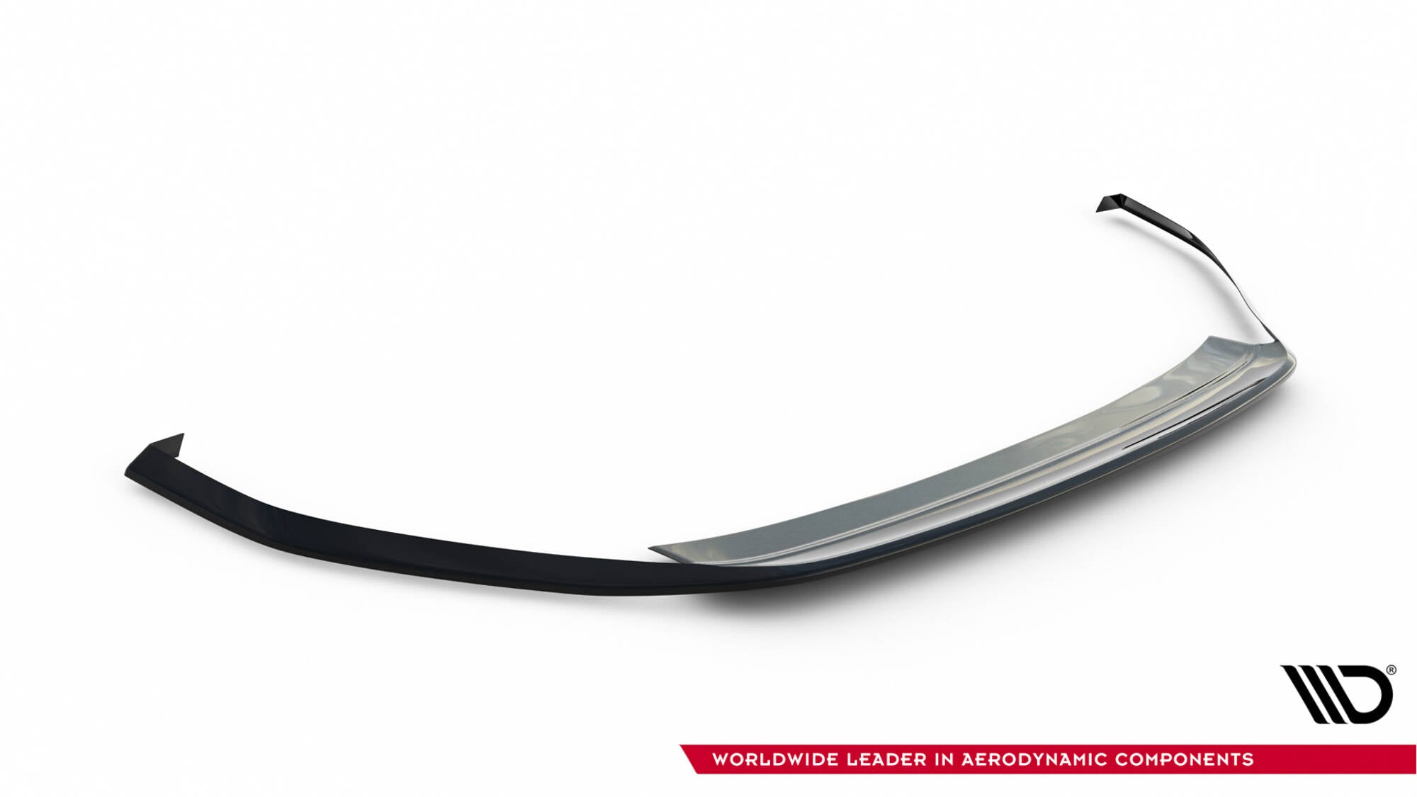 Maxton Design Street+ Spoilerlippe Front Ansatz V.4 passend für VW Golf GTI / GTD Mk7 Facelift schwarz Hochglanz