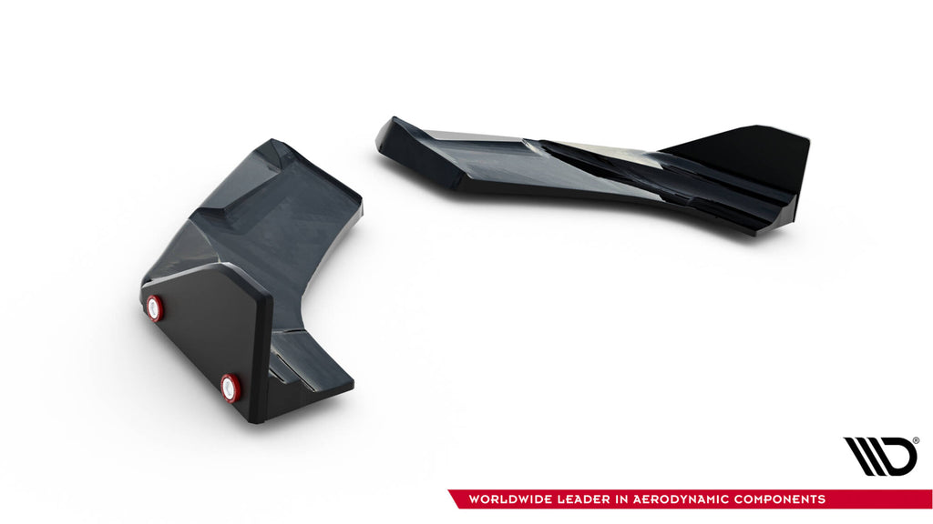 Maxton Design Heck Ansatz Flaps Diffusor V.4 + Flaps passend für Hyundai I30 N Hatchback Mk3 Facelift