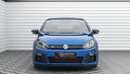 Maxton Design Street+ Spoilerlippe Front Ansatz V.2 passend für VW Golf R Mk6 schwarz Hochglanz