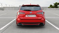 Maxton Design Heck Ansatz Flaps Diffusor passend für Toyota Corolla XII Touring Sports schwarz Hochglanz