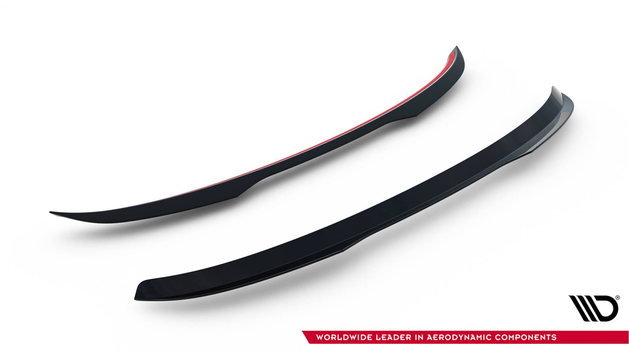 Maxton Design Höher Spoiler CAP passend für Maserati Levante GT Mk1 Facelift schwarz Hochglanz