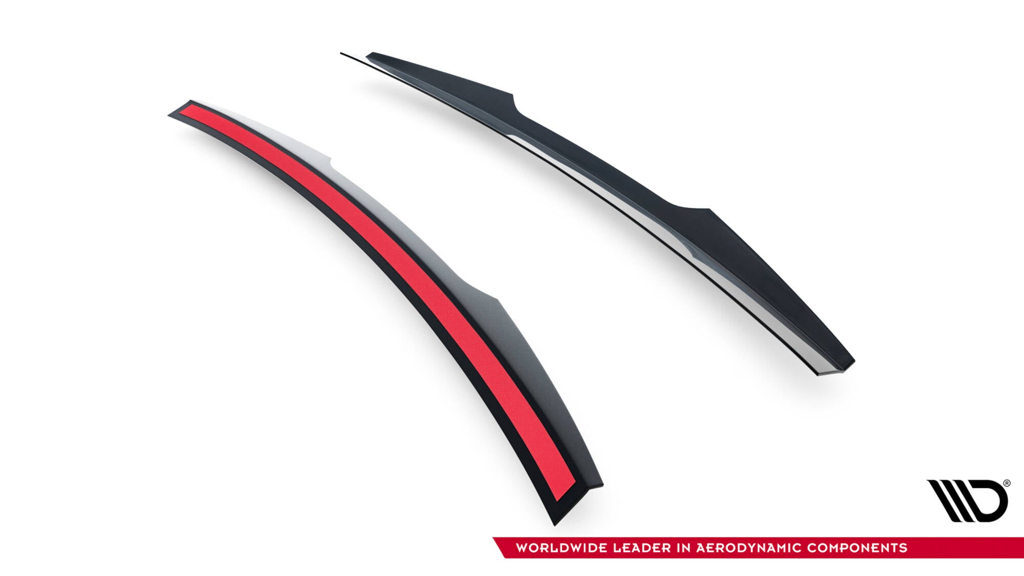 Maxton Design Spoiler CAP passend für Ford Fiesta ST / ST-Line Mk8 / Mk8 Facelift (Für Spoiler FO-FI-8-ST-FH1FP) schwarz Hochglanz