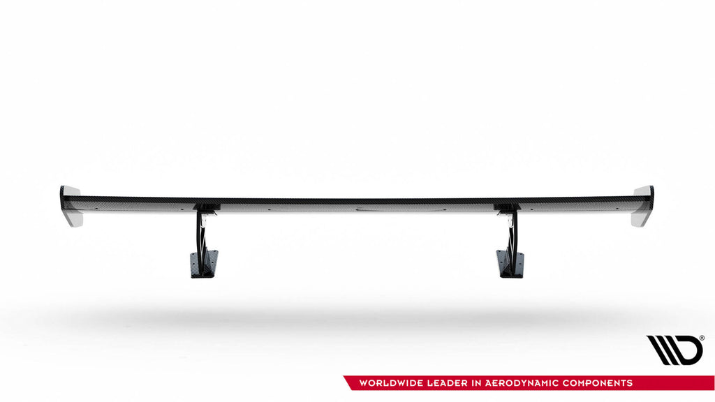 Maxton Design Carbon Spoiler With Internal Brackets Uprights V.2 Porsche 718 Cayman 982c für Porsche Cayman 982c