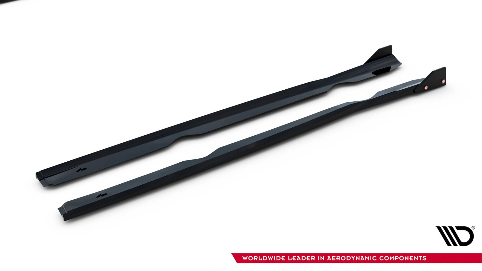 Maxton Design Street+ Seitenschweller Leisten passend für V.4 + Flaps Ford Fiesta ST / ST-Line Mk7