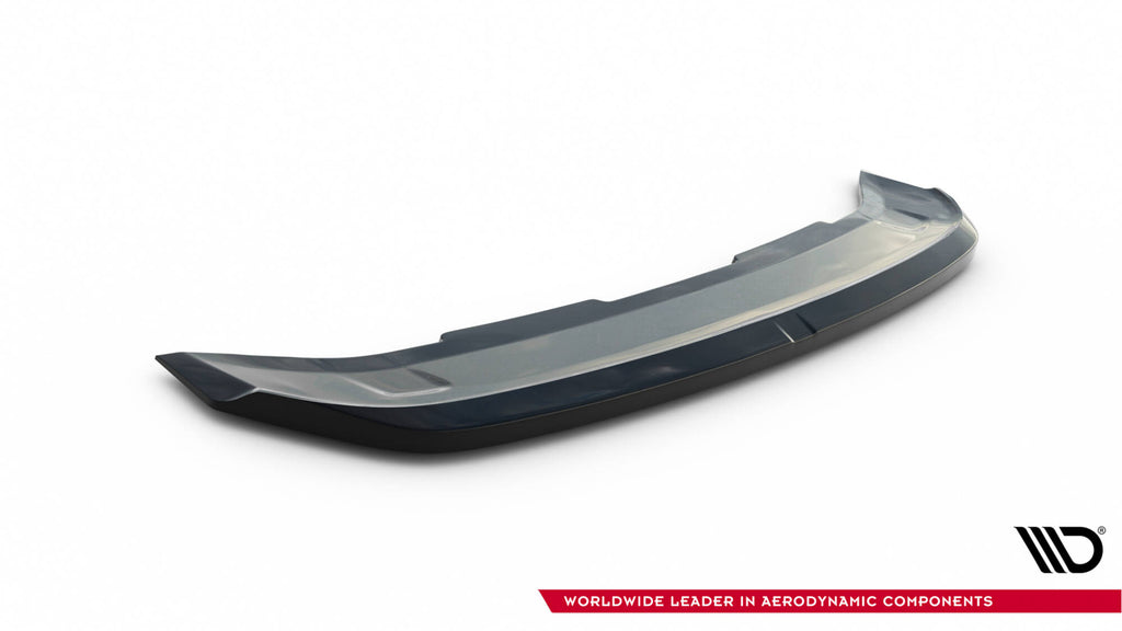 Maxton Design Street+ Spoilerlippe Front Ansatz V.5 passend für VW Golf R / R-Line Mk7 Facelift schwarz Hochglanz