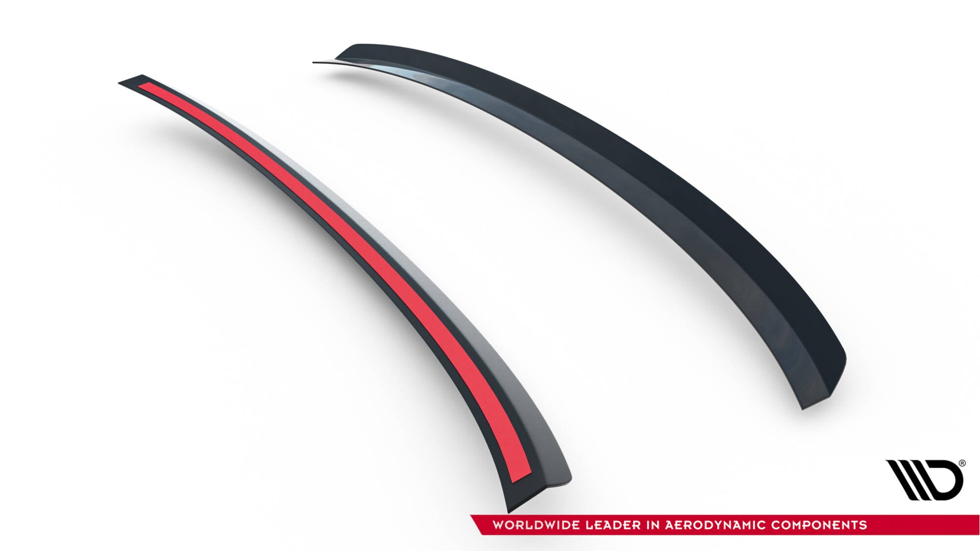 Maxton Design Spoiler CAP V.2 passend für Audi S4 / A4 Standard / S-Line / Competition Limousine B9 / B9 Facelift schwarz Hochglanz