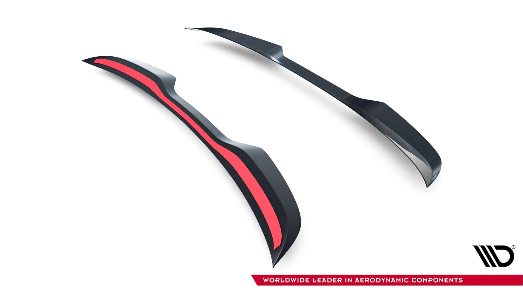 Maxton Design Spoiler CAP passend für Abarth 500e schwarz Hochglanz