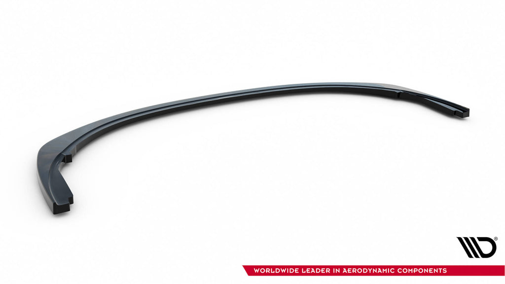 Maxton Design Street+ Spoilerlippe Front Ansatz passend für RENAULT MEGANE 3 RS v.2 schwarz Hochglanz
