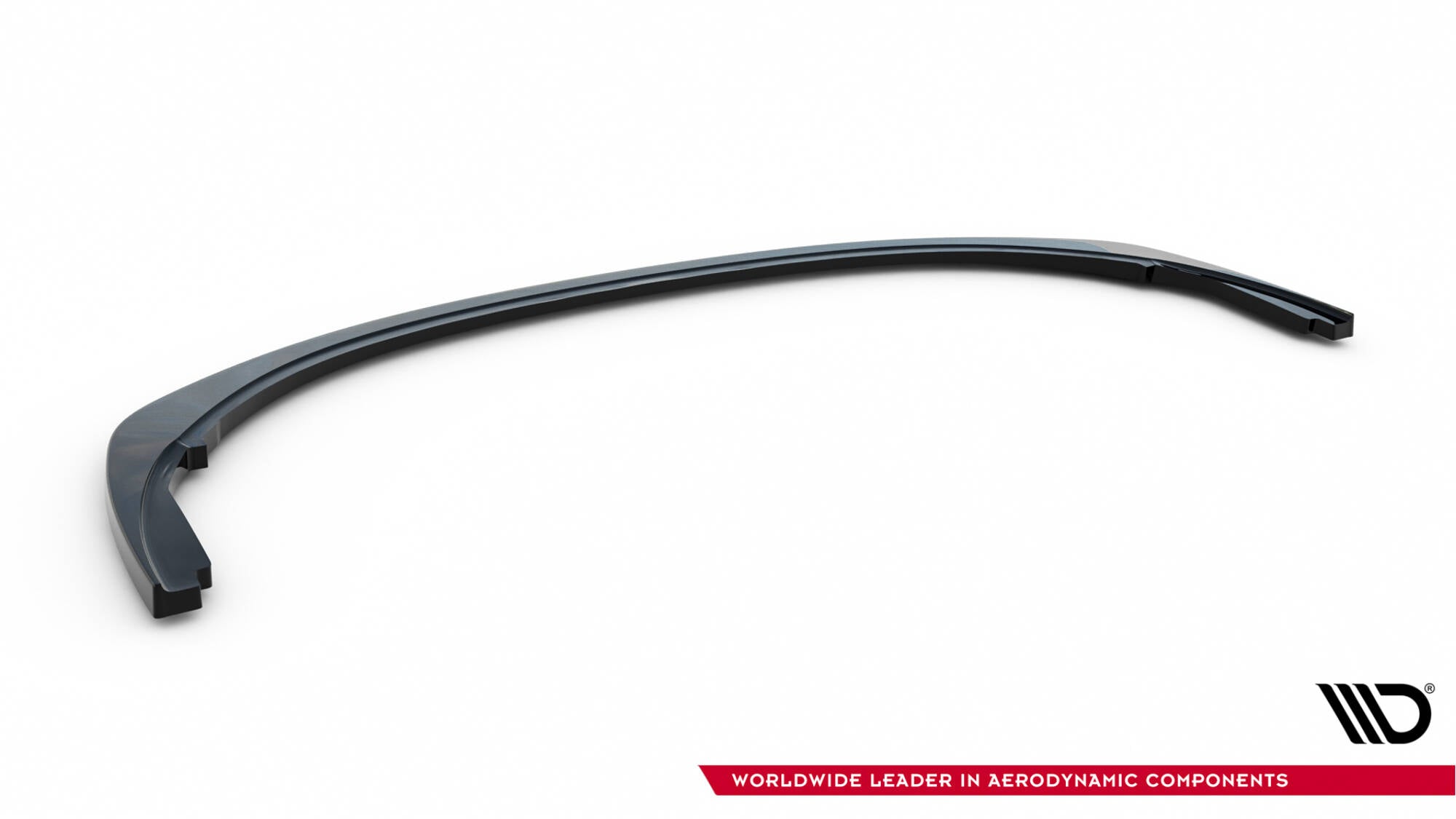 Maxton Design Street+ Spoilerlippe Front Ansatz passend für RENAULT MEGANE 3 RS v.2 schwarz Hochglanz