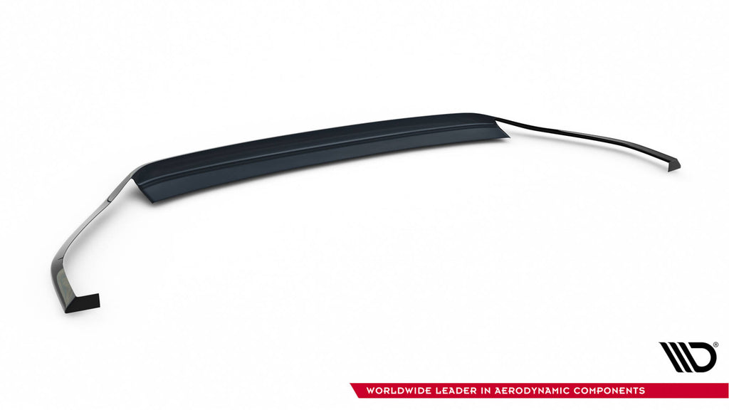 Maxton Design Street+ Spoilerlippe Front Ansatz V.7 passend für VW Golf R / R-Line Mk7 Facelift schwarz Hochglanz