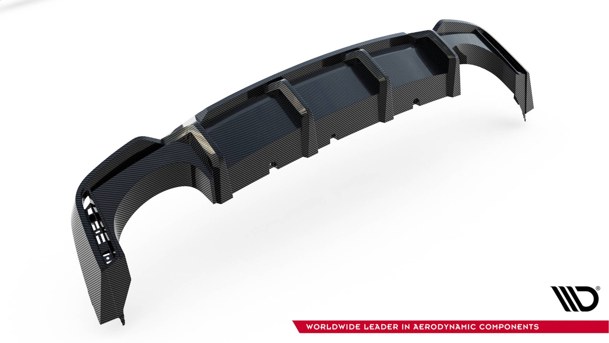 Maxton Design Prepreg Carbon Fiber Diffusor Heck Ansatz passend für Audi RS7 C8 C8 (version mitout towbar)