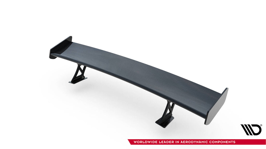 Maxton Design Carbon Spoiler With External Brackets Uprights V.1 Audi A5 / A5 S-Line / S5 / RS5 Coupe F5 / F5 Facelift für Audi A5 / S5 / RS5