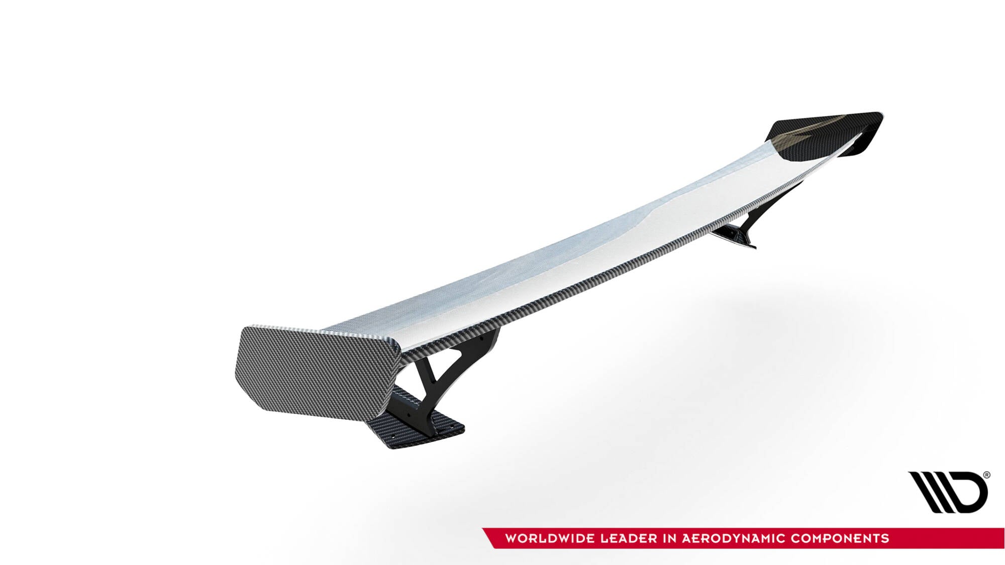 Maxton Design Carbon Spoiler With External Brackets Uprights Toyota GR86 / Subaru BRZ Mk2 für Toyota GR86 Mk1