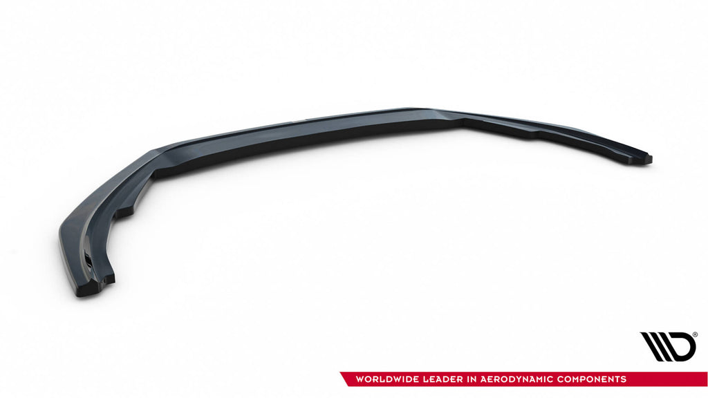 Maxton Design Street+ Spoilerlippe Front Ansatz V.7 passend für Ford Focus ST / ST-Line Mk4 Facelift schwarz Hochglanz