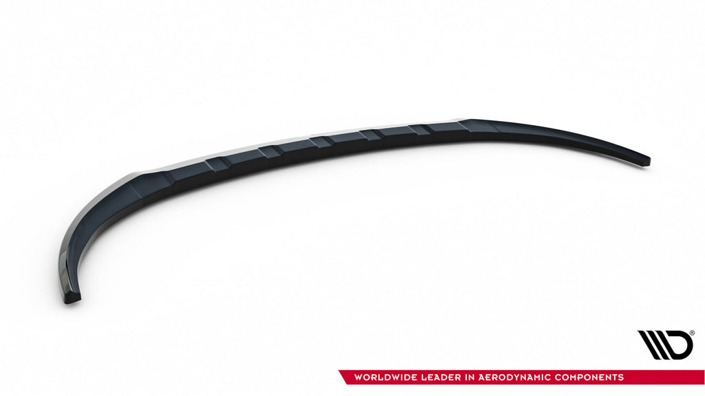 Maxton Design Street+ Spoilerlippe Front Ansatz passend für KIA SPORTAGE mk4 GT-Line schwarz Hochglanz
