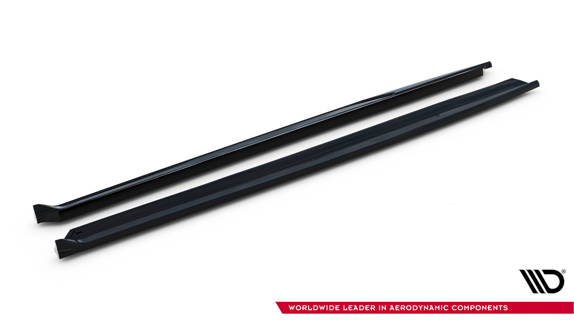 Maxton Design Street+ Seitenschweller Leisten passend für Peugeot 308 GT Hatchback Mk3 schwarz Hochglanz