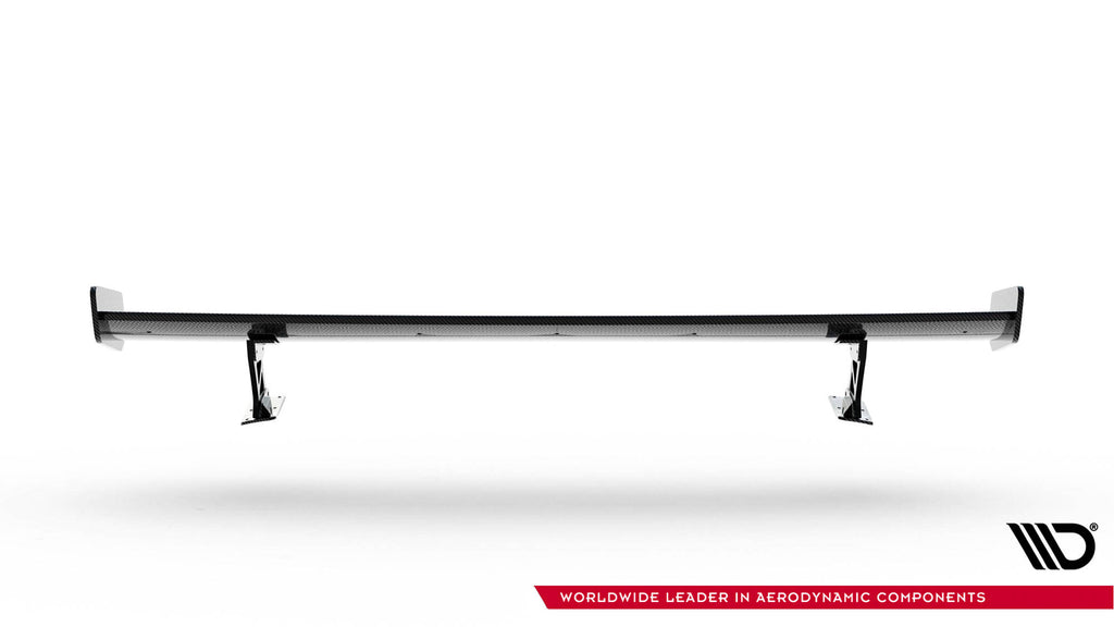 Maxton Design Carbon Spoiler With External Brackets Uprights Audi A3 / A3 S-Line / S3 / RS3 Limousine 8V / 8V Facelift für Audi A3