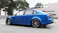 Maxton Design Seitenschweller Ansatz für Audi RS4 B7 Carbon Look